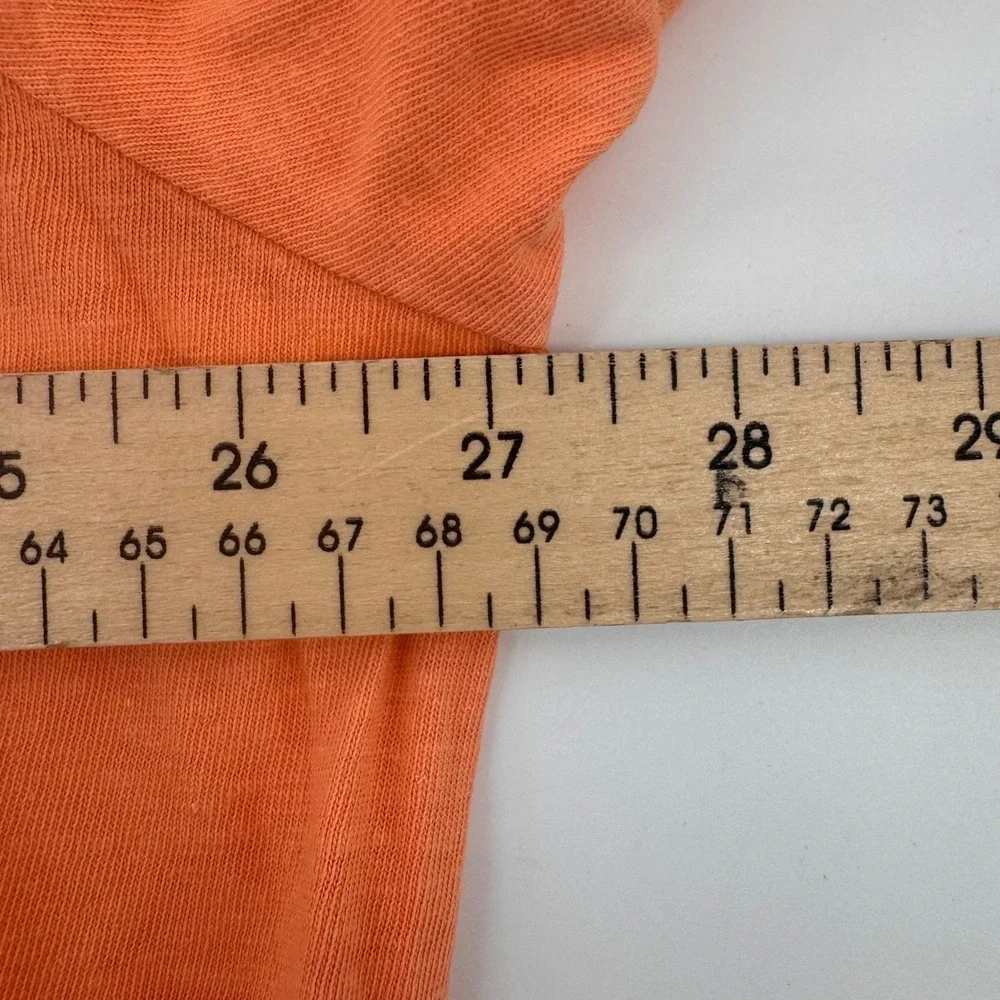 Polo Ralph Lauren Polo Shirt Mens XXL Orange Cotton Linen Short Sleeve Pocket